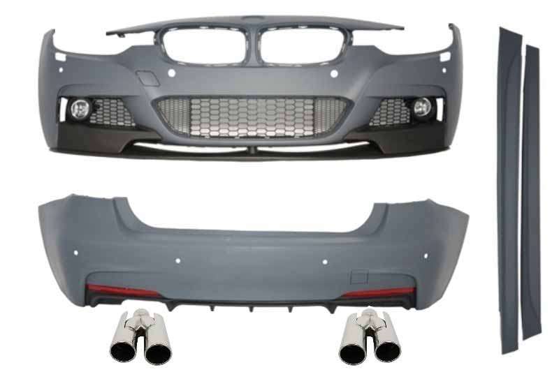 Βλησαρούλης Car Center - Complete Exterior Body Kit suitable for BMW F30 (2011-up) M-Performance Design with Exhaust Muffler Tips ACS-design