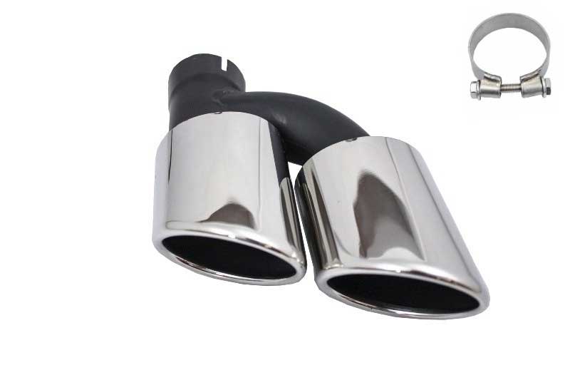 Βλησαρούλης Car Center - Exhaust Muffler Tip Tail Pipe Left Side suitable for Audi A3 A4 A5 A6 A7 A8 to S3 S4 S5 S6 S7 S8 SQ3 SQ5 S-Design
