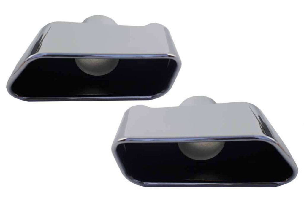 Βλησαρούλης Car Center - Exhaust Muffler Tips suitable for BMW 5 Series F10 F11 (2011-2017) Sport Performance Design