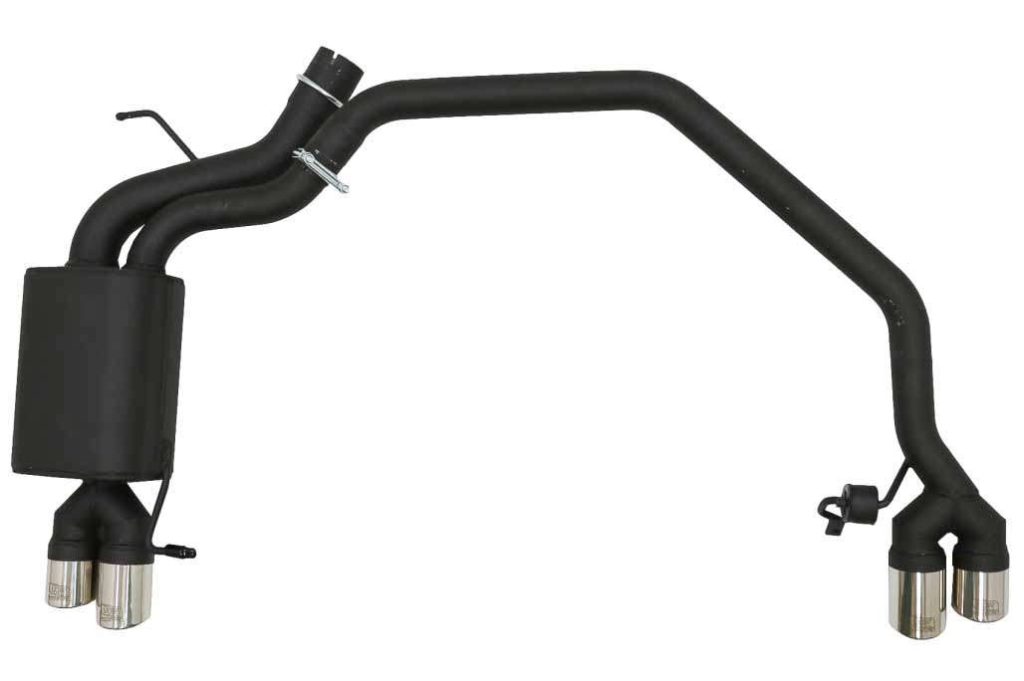 Βλησαρούλης Car Center - Exhaust System suitable for BMW 5 Series F10 (2011-2016) 102-433/70RS Twin Double Exhaust Pipes