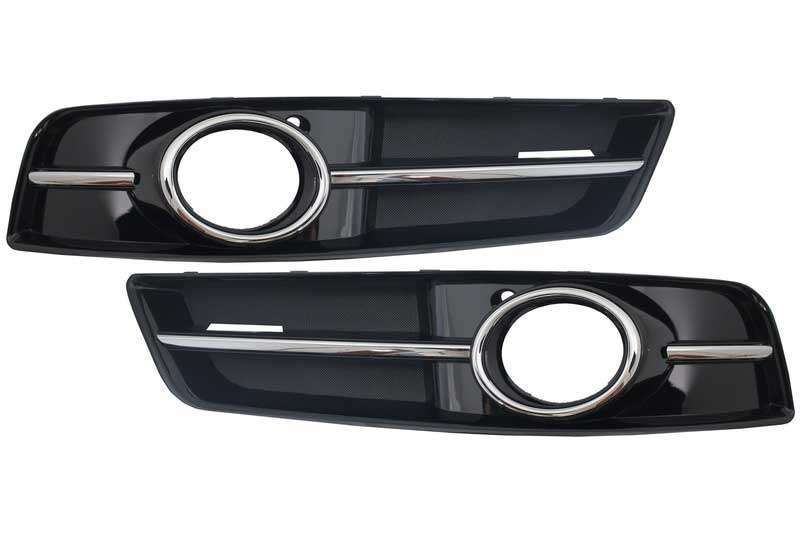 Βλησαρούλης Car Center - Fog Lamp Covers Side Grilles suitable for AUDI A3 Facelift (8P1) (2008-2012) S3 Sline Design
