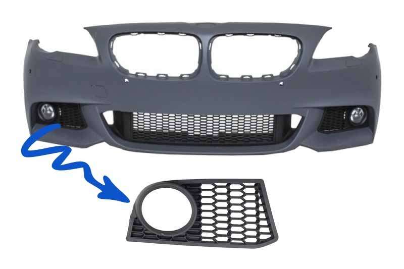 Βλησαρούλης Car Center - Fog Light Cover Right Side suitable for BMW 5 Series F10 (2010-up) only for M-Technik Design Bumper