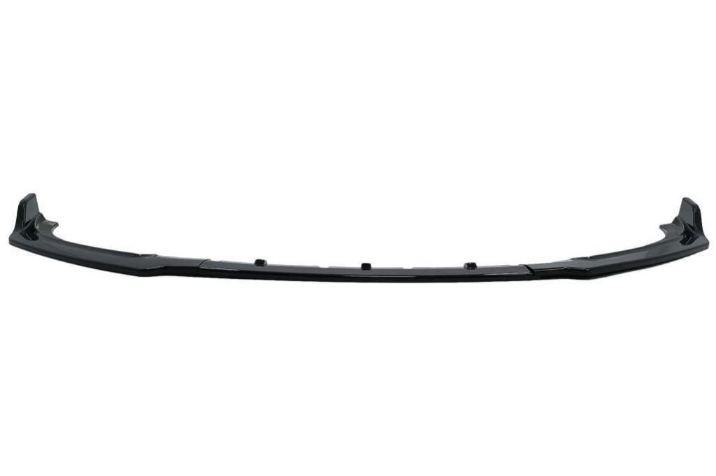 Βλησαρούλης Car Center - Front Bumper Add-On Spoiler Lip suitable for Audi A6 C7 4G Facelift (2015-2018) Piano Black