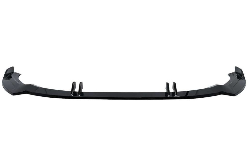 Βλησαρούλης Car Center - Front Bumper Add-On Spoiler Lip suitable for Audi A5 F5 Facelift S-Line (2020-up) Piano Black
