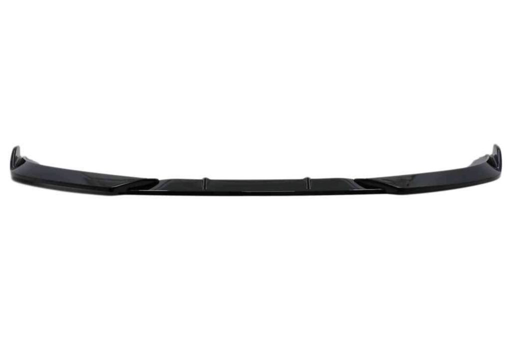 Βλησαρούλης Car Center - Front Bumper Add-On Spoiler Lip suitable for BMW 3 Series E92 E93 LCI (2010-2014) Coupe Cabrio Piano Black