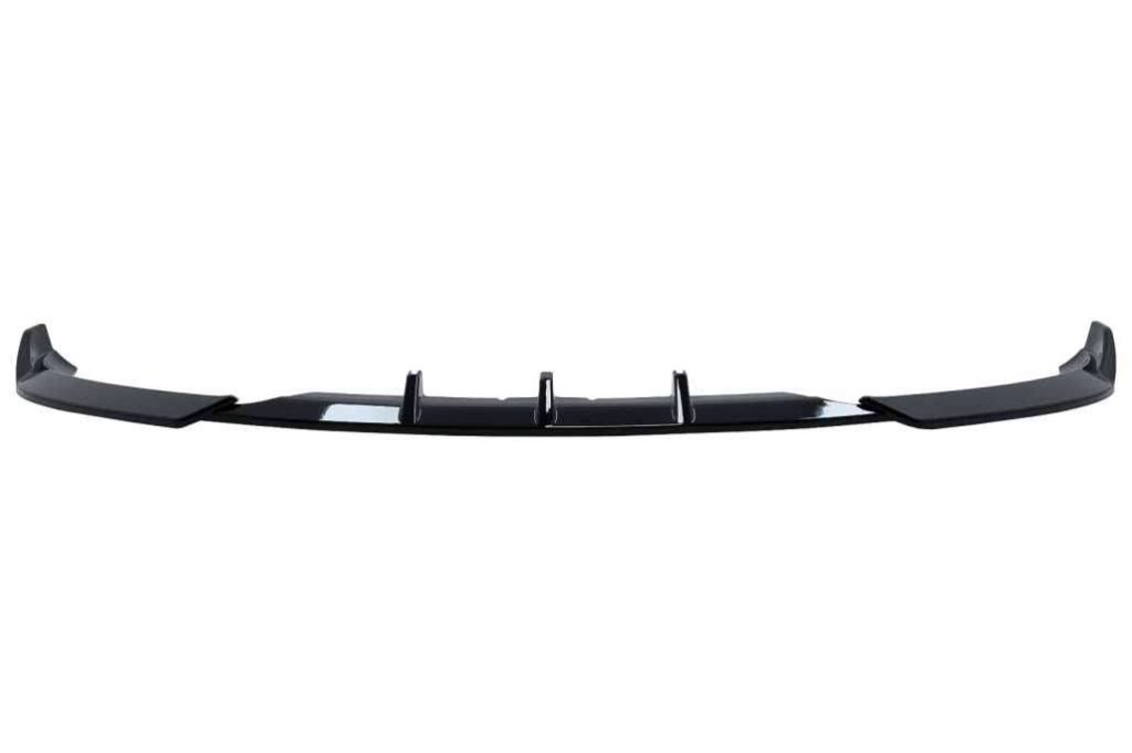 Βλησαρούλης Car Center - Front Bumper Add-On Spoiler Lip suitable for BMW 3 Series E92 E93 M3 (2006-2009) Coupe Cabrio Piano Black