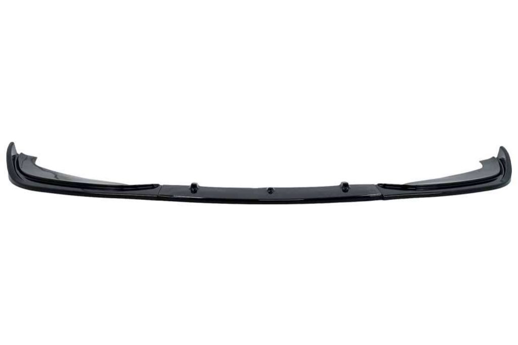 Βλησαρούλης Car Center - Front Bumper Add-On Spoiler Lip suitable for BMW 3 Series E46 M3 Sedan Touring (1998-2004) Piano Black