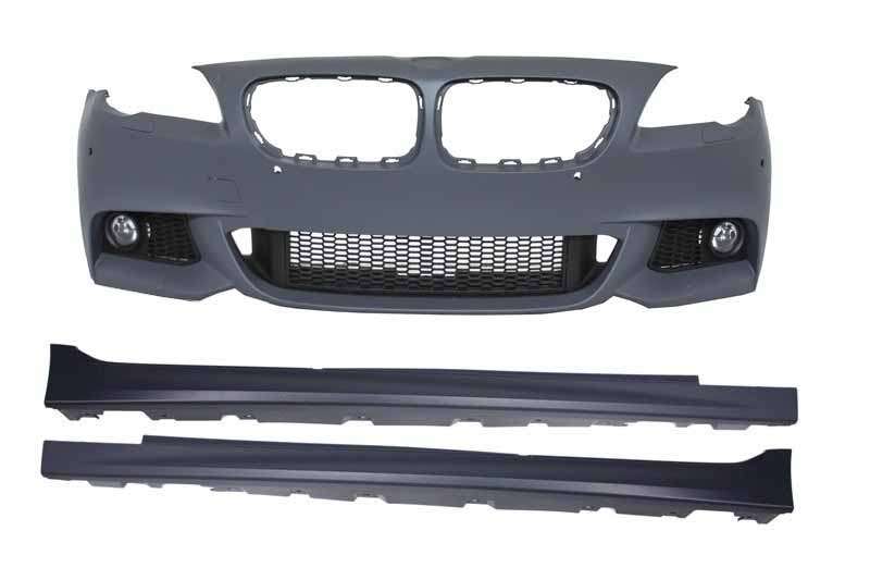 Βλησαρούλης Car Center - Front Bumper and Side Skirts suitable for BMW F10 F11 5 Series (2011-up) M-Technik Design