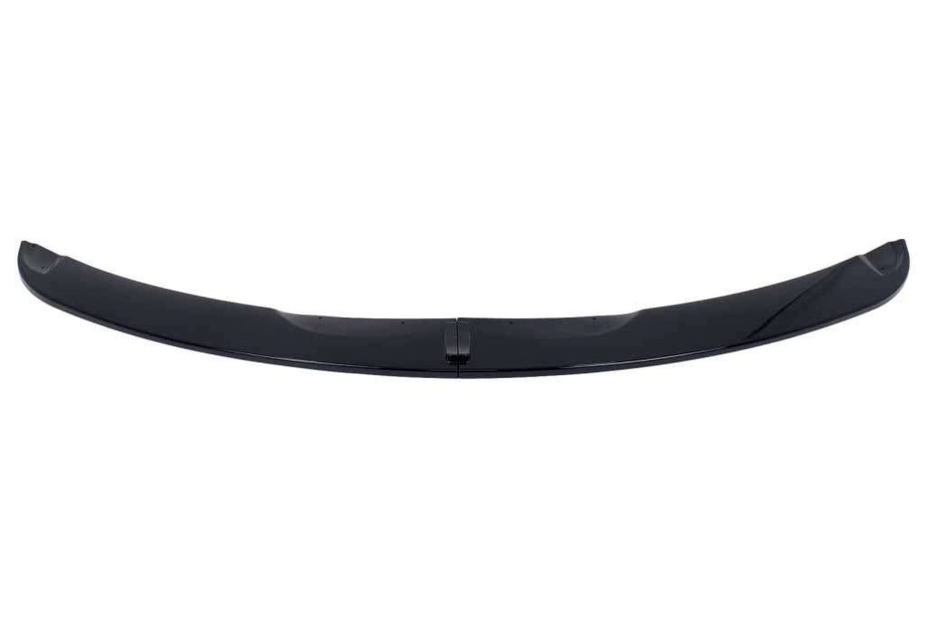 Βλησαρούλης Car Center - Front Bumper Lip Spoiler suitable for BMW 3 Series E90 E91 LCI M-Tech (2008-2011) Limo Touring Piano Black