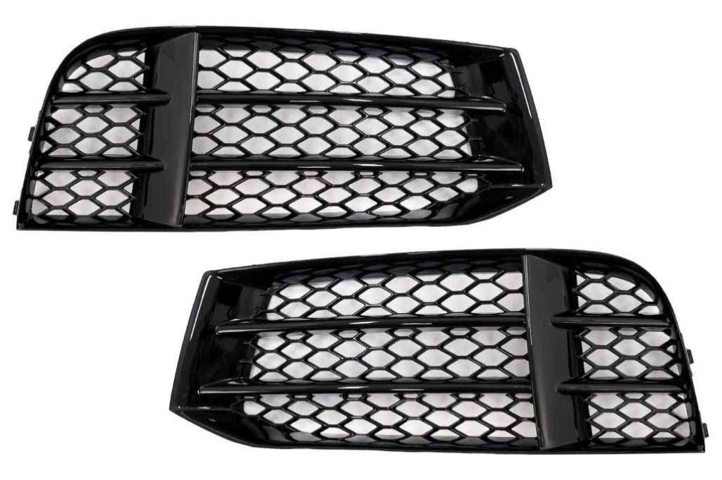 Βλησαρούλης Car Center - Front Bumper Lower Side Grilles suitable for Audi A5 8T (2007-2016) RS5 Design