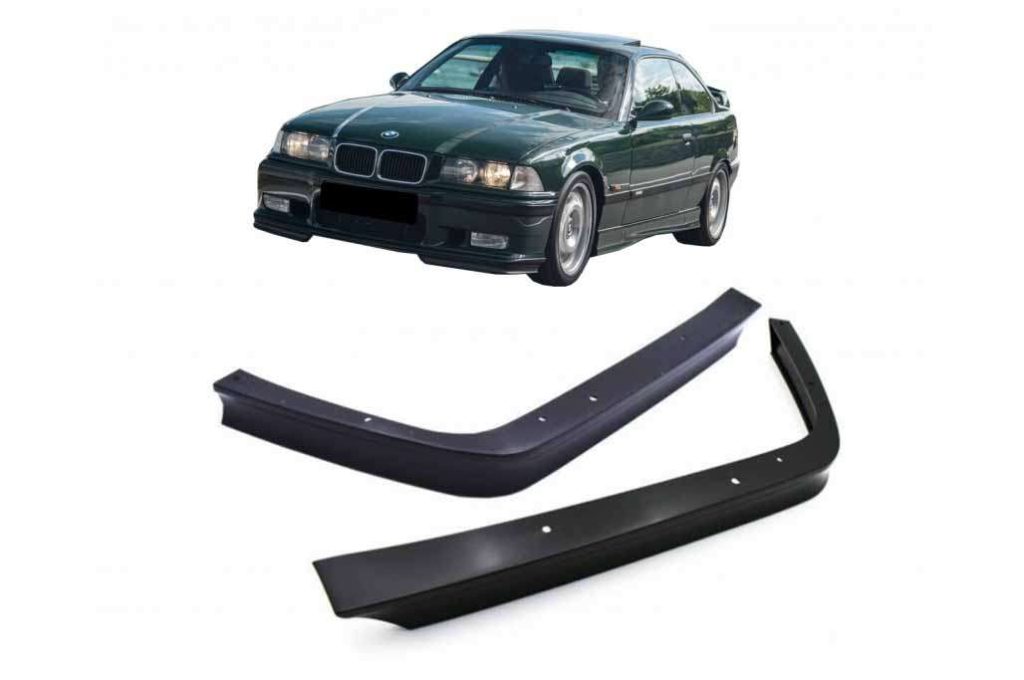 Βλησαρούλης Car Center - Front Bumper Spoiler Splitters Flaps suitable for BMW 3 Series E36 (1992-1998) M3 GT Design