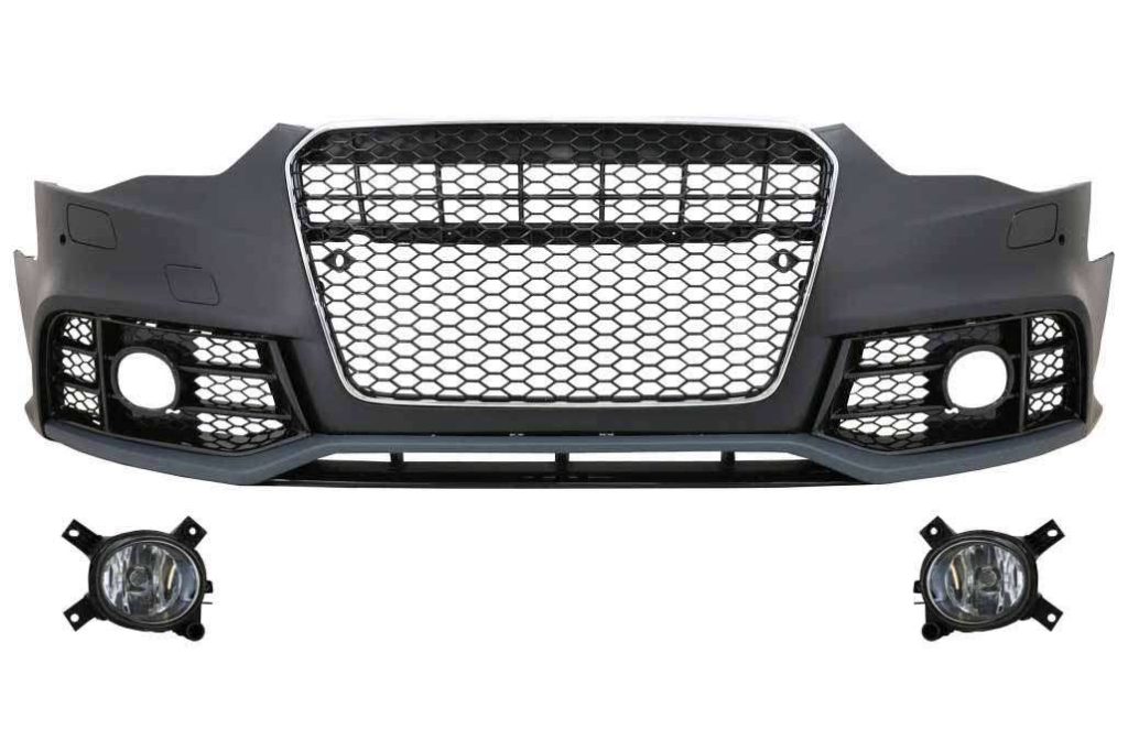 Βλησαρούλης Car Center - Front Bumper suitable for Audi A5 8T (2012-2016) Sport Design With Fog Lights