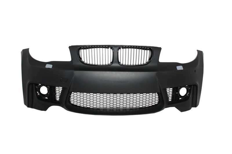 Βλησαρούλης Car Center - Front Bumper suitable for BMW 1&apos;er E81/E82 E87/E88 (2004-2011) 1M Design with SRA without PDC Without Fog Lights