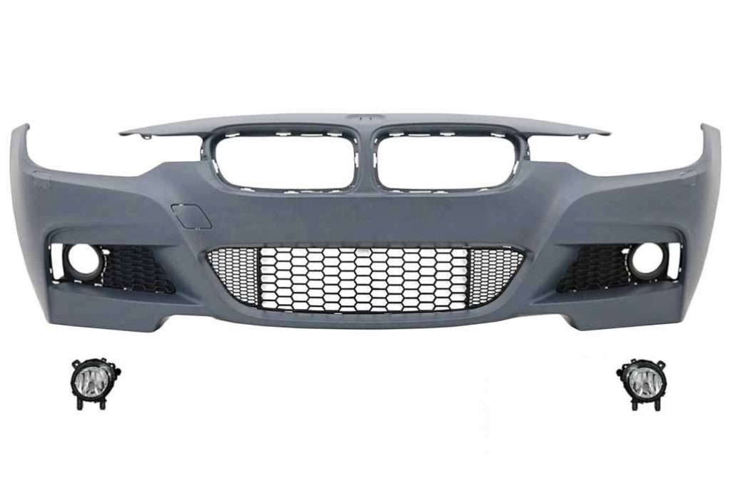 Βλησαρούλης Car Center - Front Bumper suitable for BMW 3 Series F30 F31 (2011-2019) M-Technik Design With Fog Lights