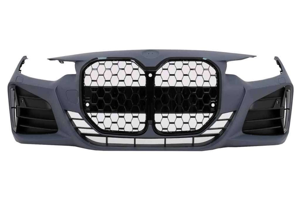 Βλησαρούλης Car Center - Front Bumper suitable for BMW 4 Series F32 F33 F36 (2013-2017) Coupe Convertible Gran Coupe M4 Design Black Grille