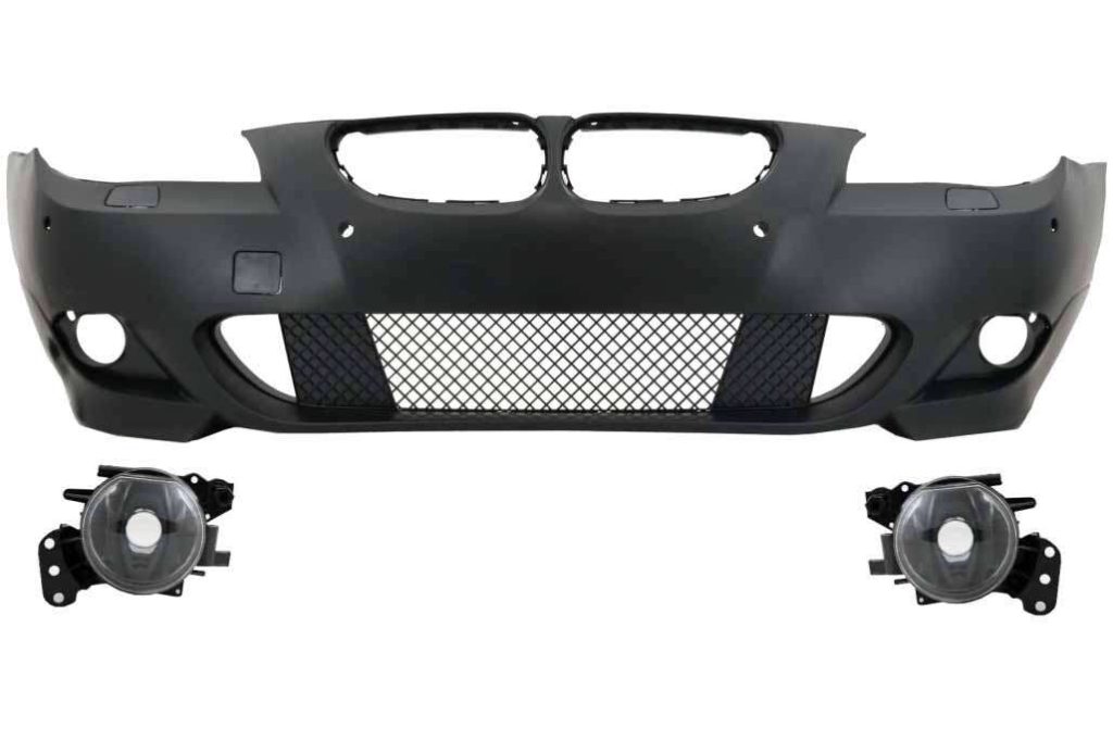 Βλησαρούλης Car Center - Front Bumper suitable for BMW 5 Series E60 E61 (2003-2007) M-Technik Design PDC 24mm