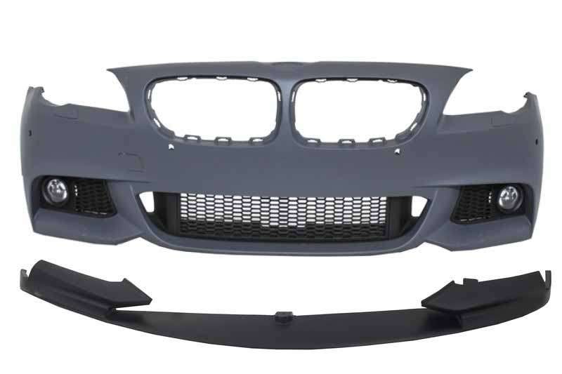 Βλησαρούλης Car Center - Front Bumper suitable for BMW 5 Series F10 F11 (2011-2014) With Extension Lip M-Performance Design