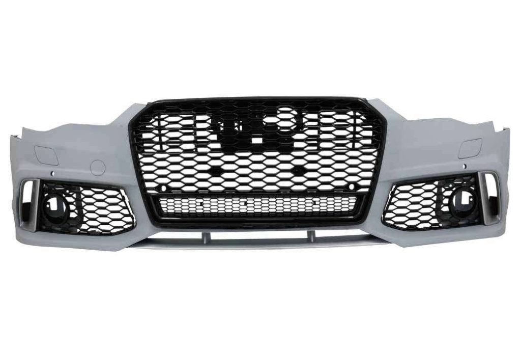 Βλησαρούλης Car Center - Front Bumper with Grille suitable for Audi A6 C7 4G Facelift (2015-2018) RS6 Design