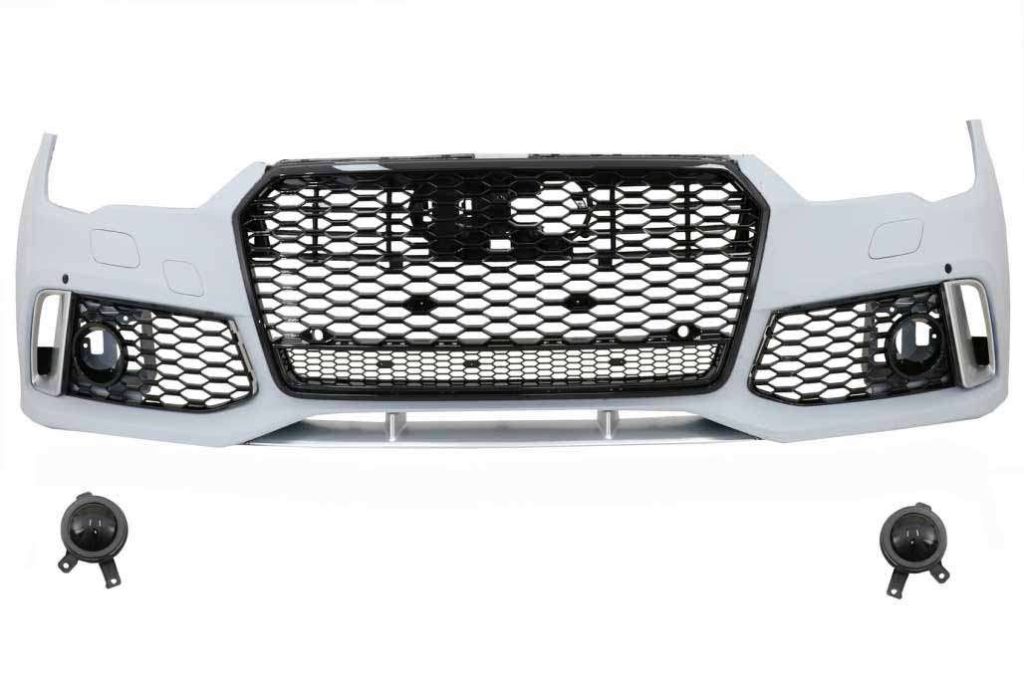 Βλησαρούλης Car Center - Front Bumper With Grille suitable for Audi A7 4G Facelift (2015-2018) RS7 Design