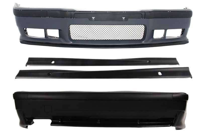 Βλησαρούλης Car Center - Front Bumper with Side Skirts suitable for BMW 3 Series E36 1992-1998 M3 Design