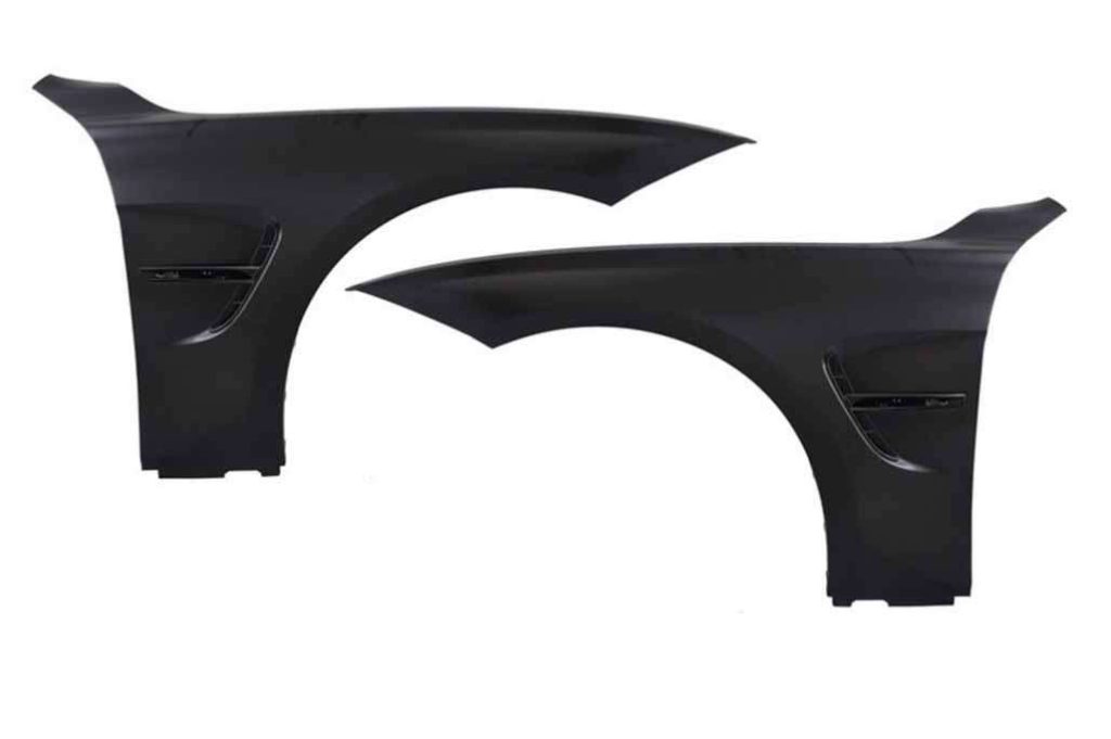 Βλησαρούλης Car Center - Front Fenders suitable for BMW 3 Series 3 F30 F31 (2011-up) Sedan Touring M3 Design Black
