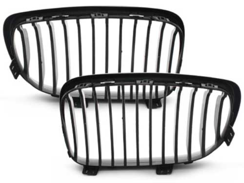 Βλησαρούλης Car Center - Front Grill suitable for BMW E87 1er 07-11 Glossy Black