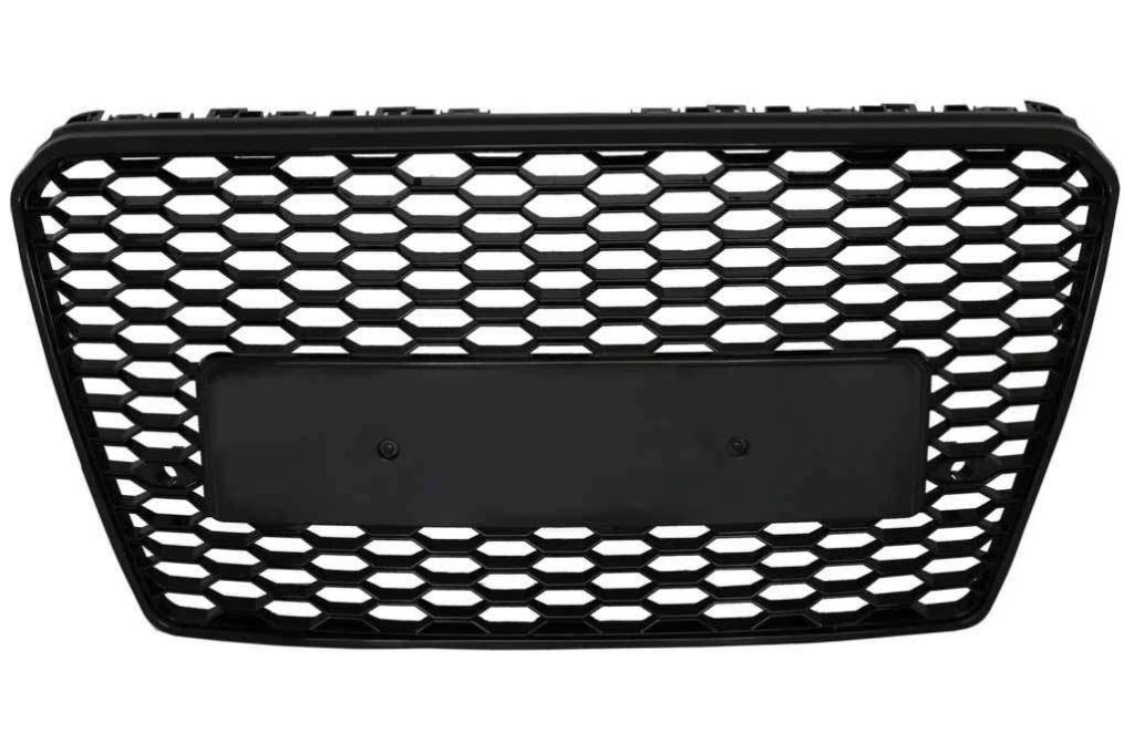 Βλησαρούλης Car Center - Front Grille suitable for Audi A7 4G Pre-Facelift (2010-2014) RS7 Design Piano Black