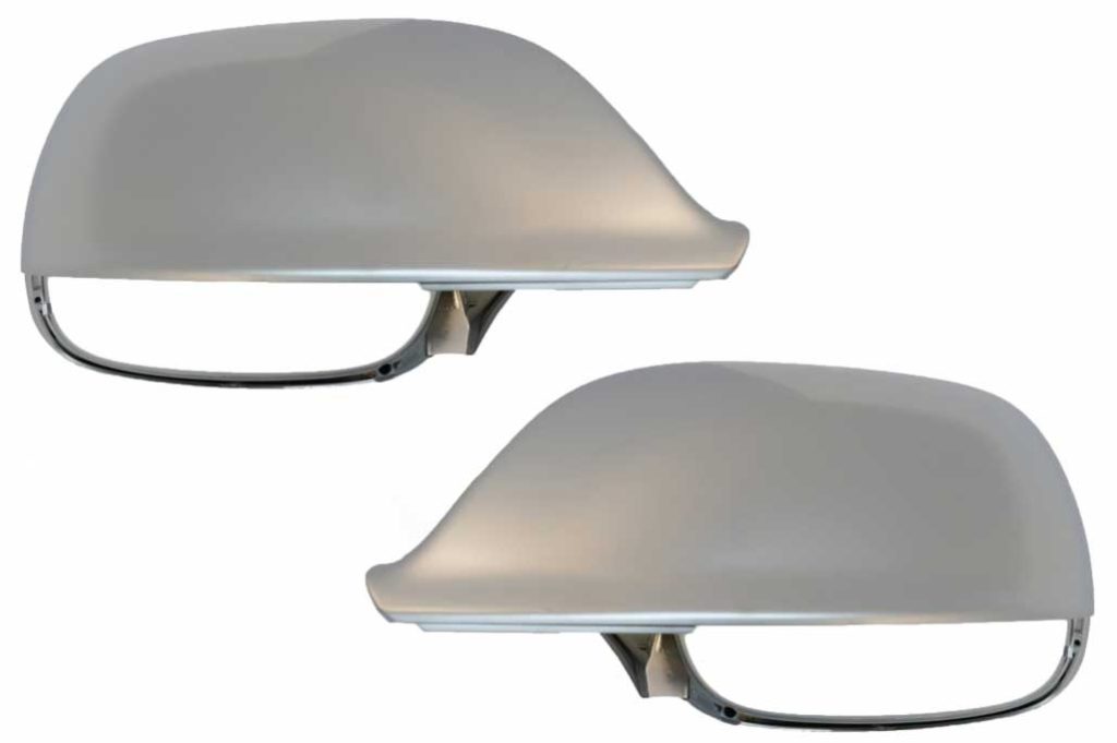 Βλησαρούλης Car Center - Mirror Caps Covers Extinction Aluminium suitable for AUDI Q5 / SQ5 8R (11/2008-2016) Q7 / SQ7 4L facelift (06/2009-08/2015)