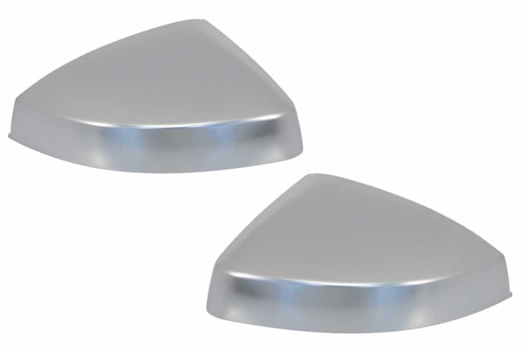 Βλησαρούλης Car Center - Mirror Covers suitable for Audi A3 8V S3 RS3 Cabriolet Limousine Sportback (2012-2019) Extinction Aluminium Plated Complete Housing With Side Assist