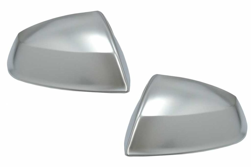 Βλησαρούλης Car Center - Mirror Covers suitable for Audi Q7 4M (2015-2019) Q5 (2017-2020) Extinction Aluminium Plated Complete Housing With Side Assist RS Design