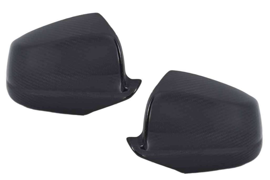 Βλησαρούλης Car Center - Mirror Covers suitable for BMW 5 Series F07 F10 F11 F18 Pre-LCI (2011-2013) Rear Carbon