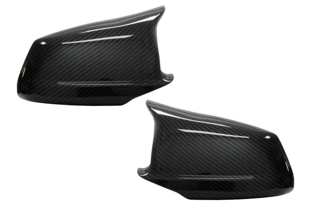 Βλησαρούλης Car Center - Mirror Covers suitable for BMW 5 Series F10 F11 F18 Non LCI (07.2010-2013) Carbon Look M Design
