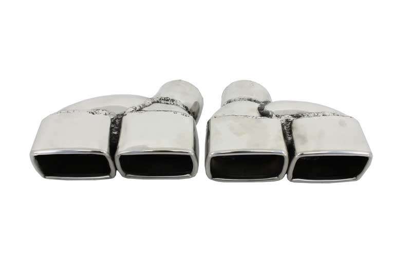 Βλησαρούλης Car Center - Muffler Tips suitable for Audi A6 A8 D3 D4 (2002-up)