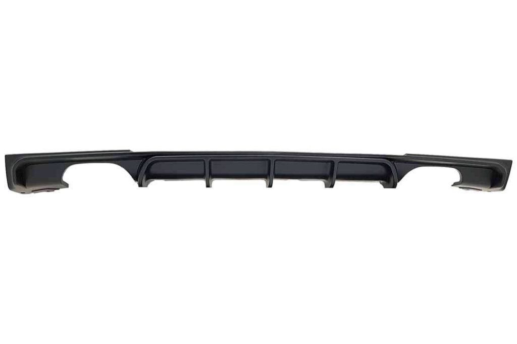 Βλησαρούλης Car Center - Rear Bumper Spoiler Valance Diffuser Double Outlet suitable for BMW 3 Series F30 F31 (2011-2019) Limo Touring M Design