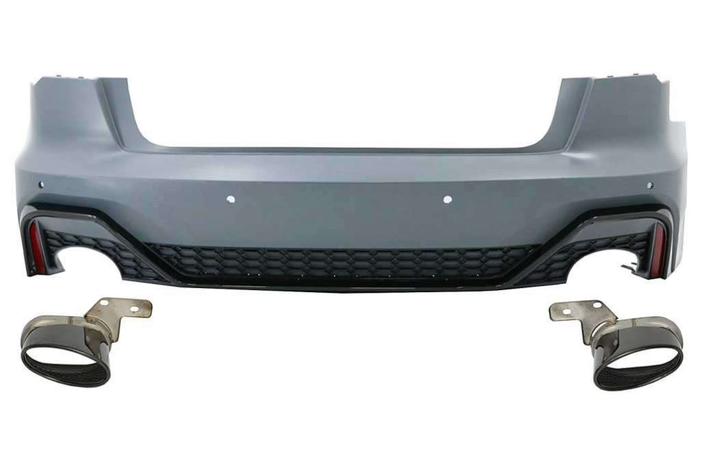 Βλησαρούλης Car Center - Rear Bumper suitable for Audi A6 C8 4K Sedan (2018-Up) RS Design