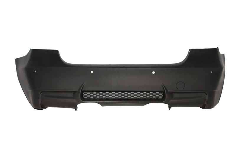 Βλησαρούλης Car Center - Rear Bumper suitable for BMW 3 Series E90 (2004-2011) Middle Exhaust M3 Design with PDC