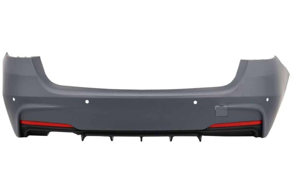 Βλησαρούλης Car Center - Rear Bumper suitable for BMW 3 Series F31 Touring Non LCI & LCI (2011-2018) M-Performance Design Double Single Outlet