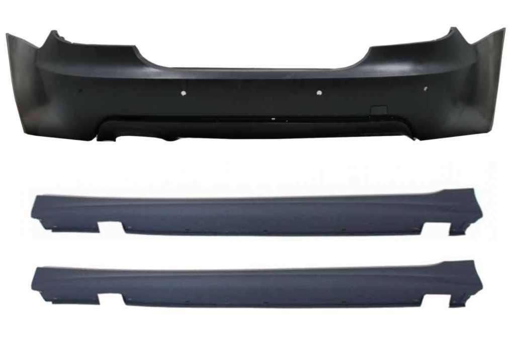 Βλησαρούλης Car Center - Rear Bumper suitable for BMW 5 Series E60 (2003-2007) M-Technik Design with Side Skirts