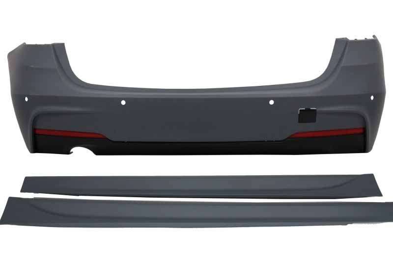 Βλησαρούλης Car Center - Rear Bumper suitable for BMW F31 3 Series Touring Non LCI & LCI (2011-2018) M-Technik Design Single Outlet with Side Skirts