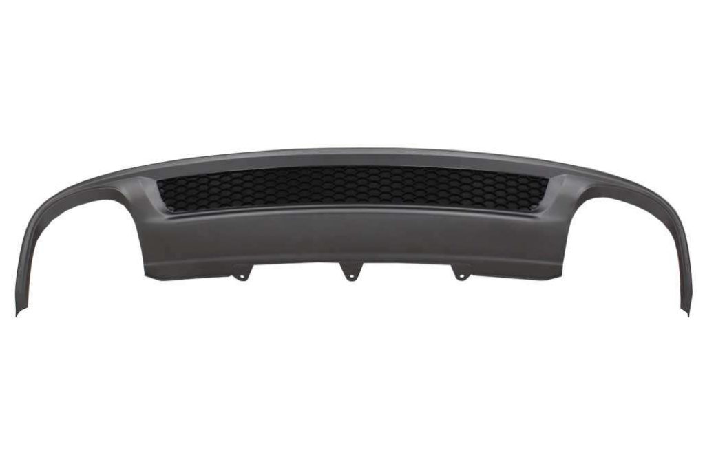 Βλησαρούλης Car Center - Rear Bumper Valance Air Diffuser suitable for Audi A4 B8 Facelift Limousine Avant (2012-2015) S-Line Design only Standard Bumper