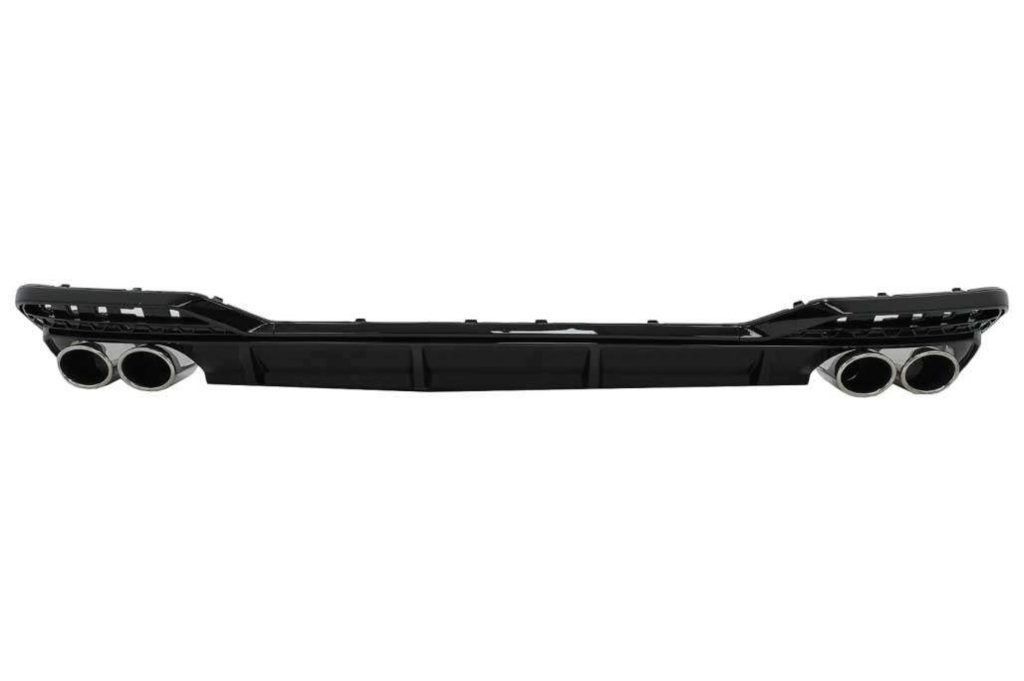 Βλησαρούλης Car Center - Rear Bumper Valance Air Diffuser suitable for Audi A5 F5 Facelift S-Line (2020-Up) Piano Black