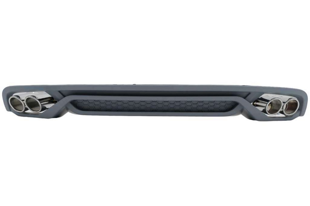 Βλησαρούλης Car Center - Rear Bumper Valance Diffuser & Exhaust Tips suitable for AUDI A4 B8 Sedan Facelift (2012-2015)