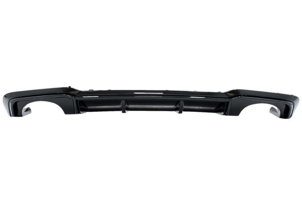 Βλησαρούλης Car Center - Rear Bumper Valance Diffuser suitable for Audi A3 8V Facelift (2016-2019) Sedan Cabrio RS3 Design only S-line Bumper Piano Black