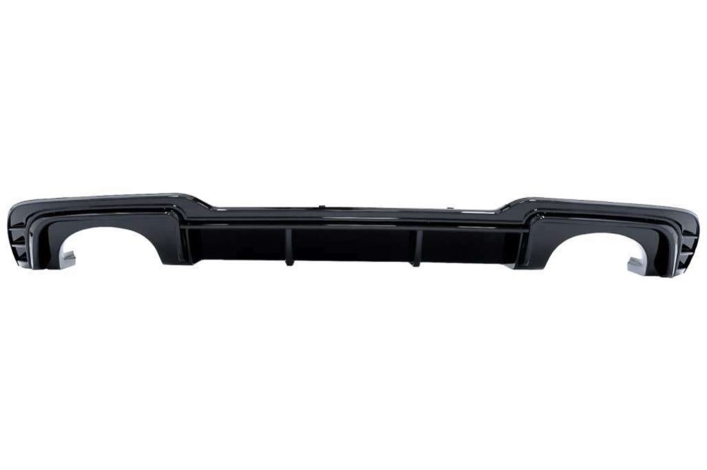 Βλησαρούλης Car Center - Rear Bumper Valance Diffuser suitable for Audi A3 8V Facelift (2016-2019) Hatchback Sportback RS3 Design only S-line Bumper Piano Black