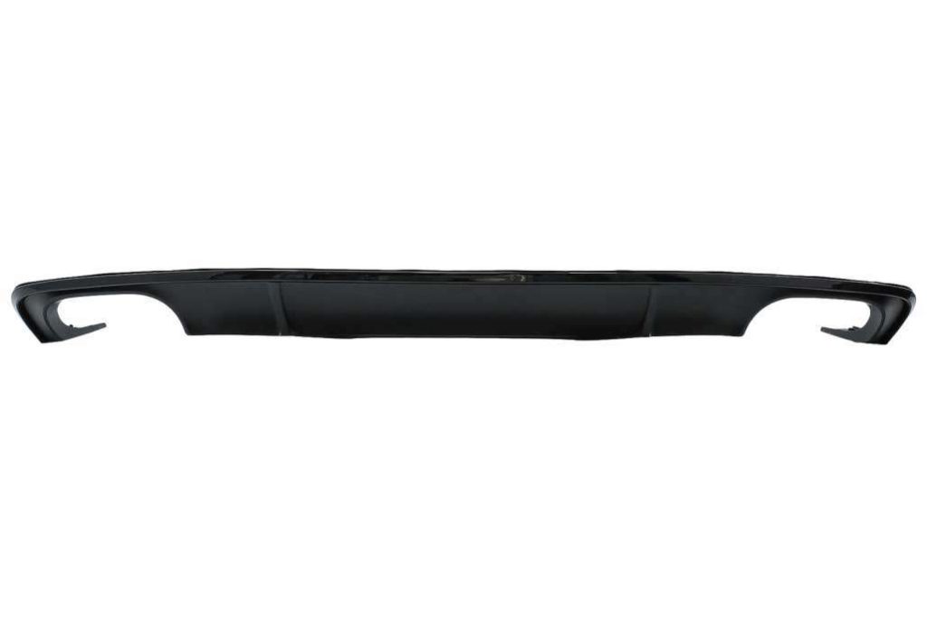 Βλησαρούλης Car Center - Rear Bumper Valance Diffuser suitable for Audi A4 B9 8W Sedan Avant (2016-2018) Black S4 Design For S-line