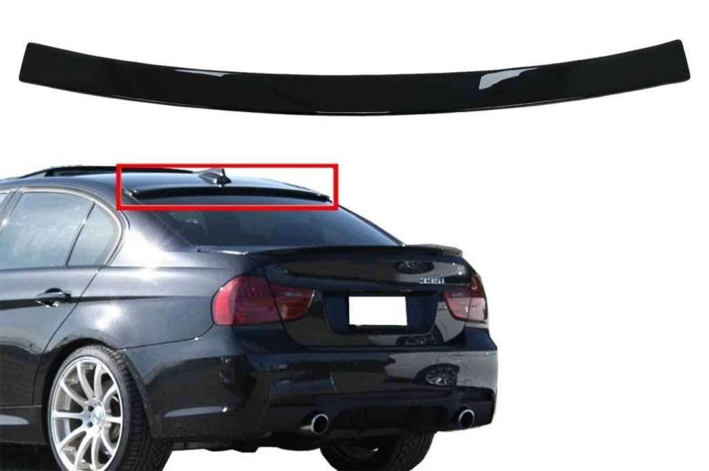 Βλησαρούλης Car Center - Roof Spoiler suitable for BMW E90 Series 3 (2004-2010) Piano Black