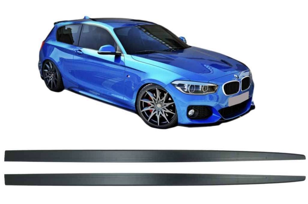 Βλησαρούλης Car Center - Side Skirts Add-on Lip Extensions suitable for BMW 1 Series F20 F21 (2011-2018) M-Performance Design