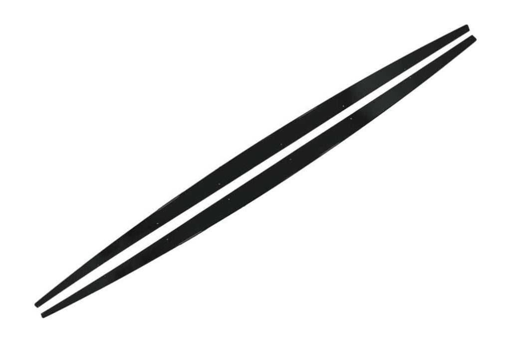 Βλησαρούλης Car Center - Side Skirts Add-on Lip Extensions suitable for BMW 1 Series Hatchback F20 F21 (2011-2019) M-Performance Design Piano Black