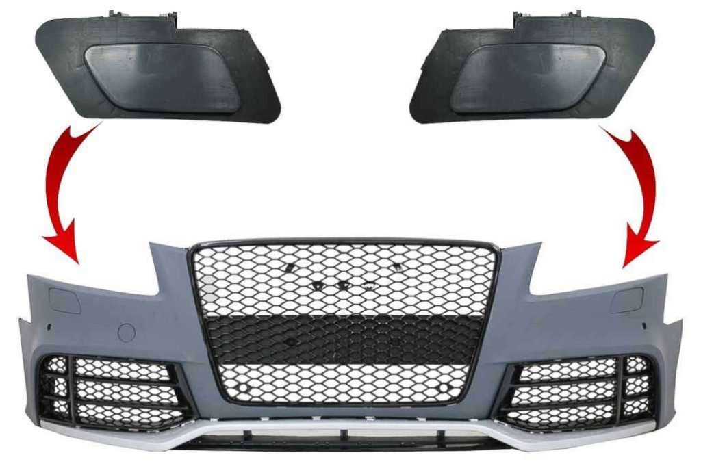 Βλησαρούλης Car Center - SRA Covers Front Bumper suitable for Audi A5 8T (2008-2016) RS5 Design