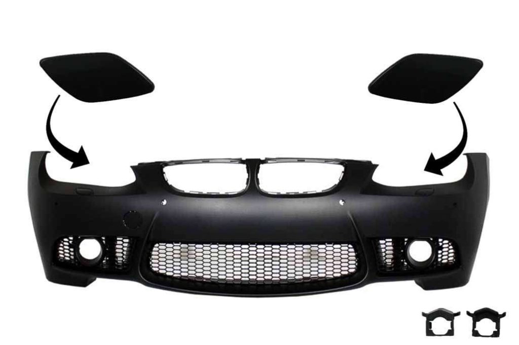 Βλησαρούλης Car Center - SRA Covers Front Bumper suitable for BMW 3 Series E92/E93 M3 (2006-2009) M3 M-Technik Design